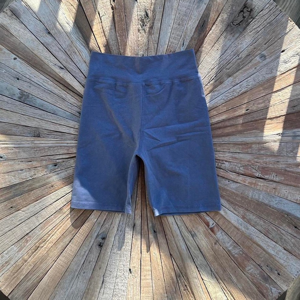 NWT Jungmaven Organic Cotton Hemp Natural Bike Shorts Small Gray Womens - Picture 1 of 4